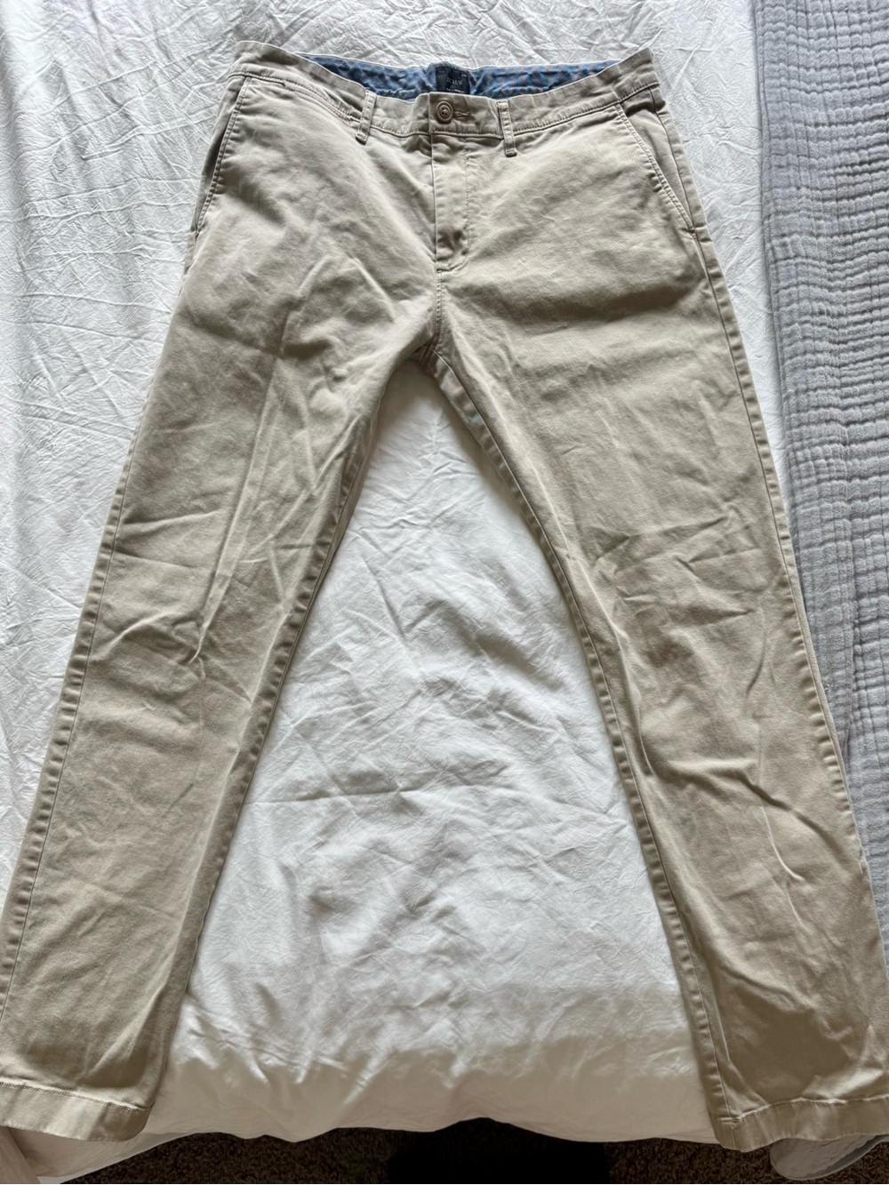 Men's Jcrew Chinos in Light Khaki